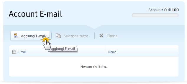creare email